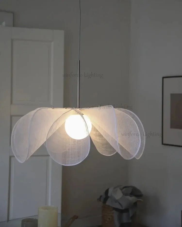 Flower Chandelier with French fabric