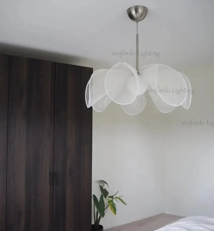 Flower Chandelier with French fabric