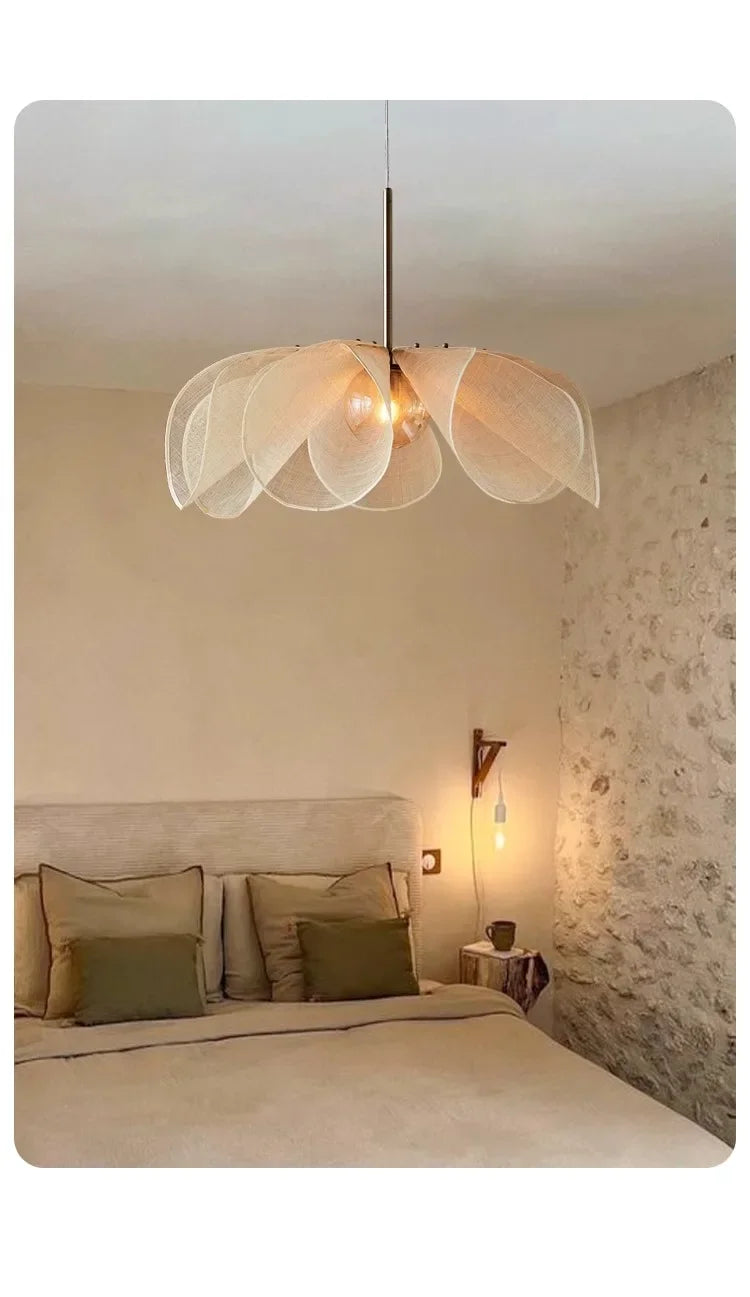 Flower Chandelier with French fabric