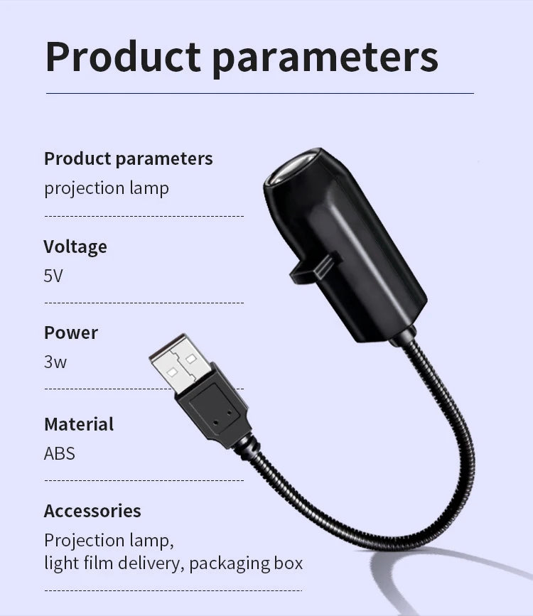 Spooky Glow Halloween Projector Light