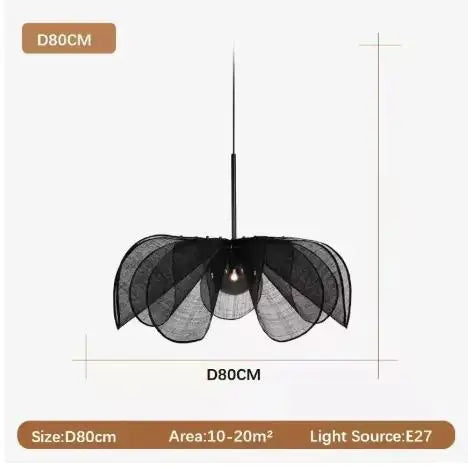 Flower Chandelier with French fabric