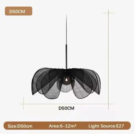 Flower Chandelier with French fabric