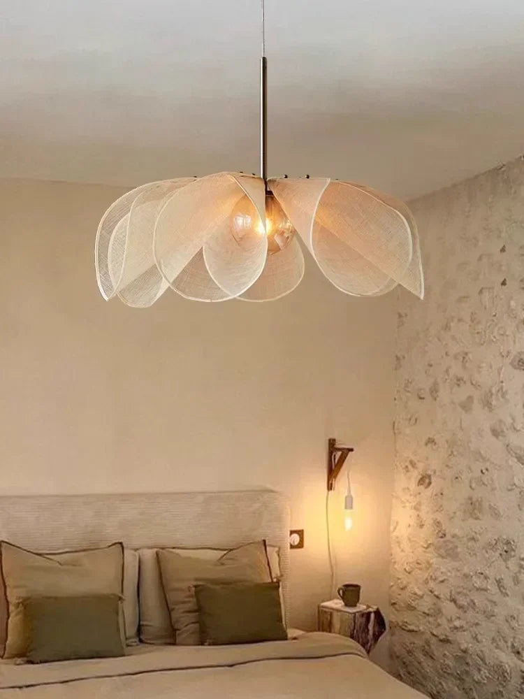 Flower Chandelier with French fabric