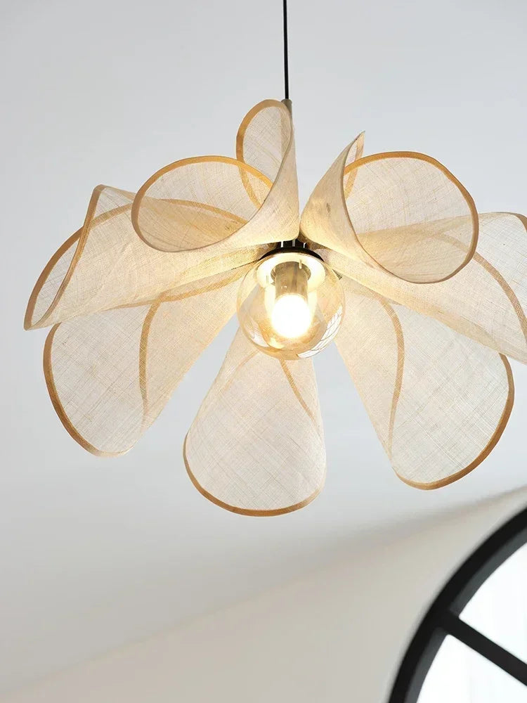 Flower Chandelier with French fabric