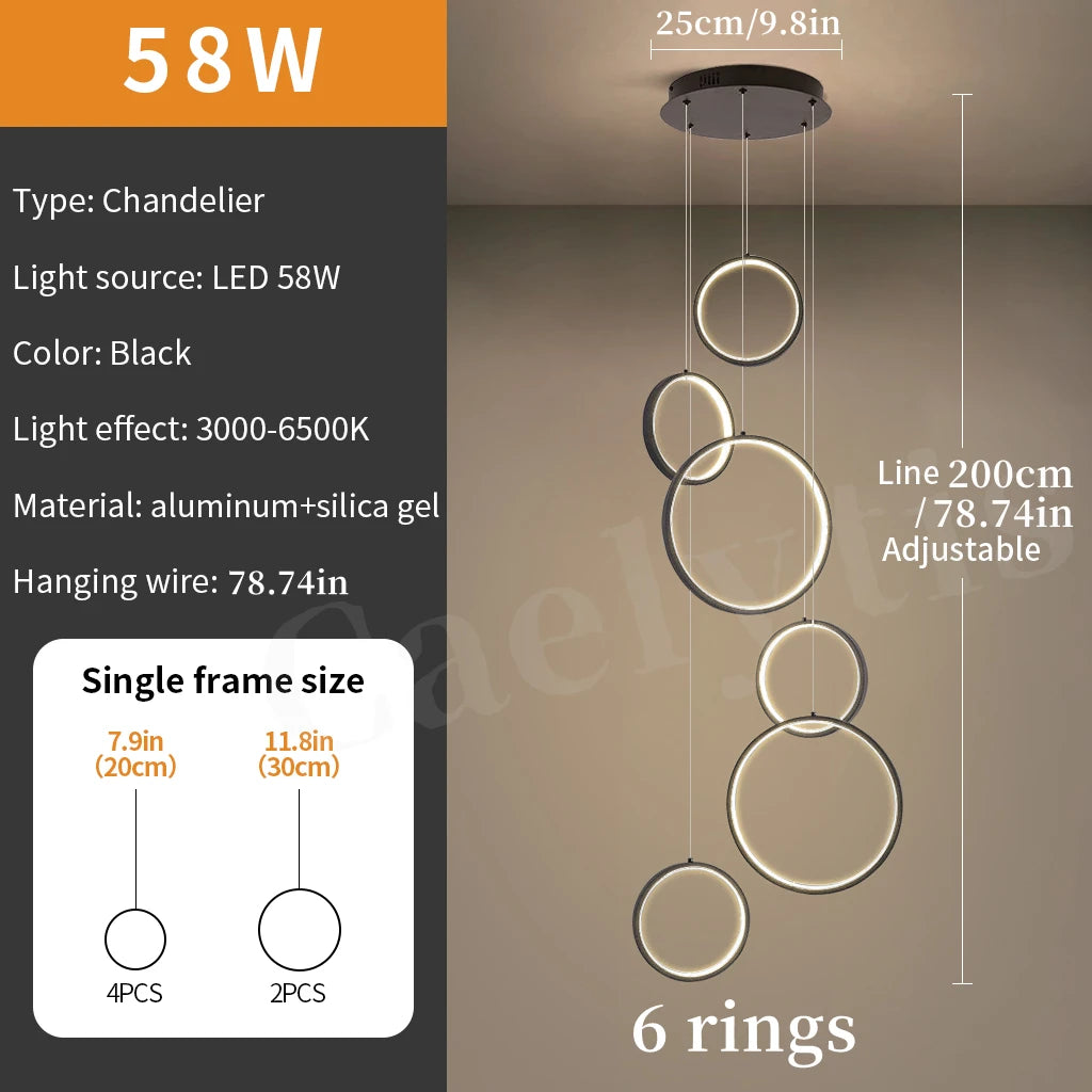 Modern Chandelier Pendant Light