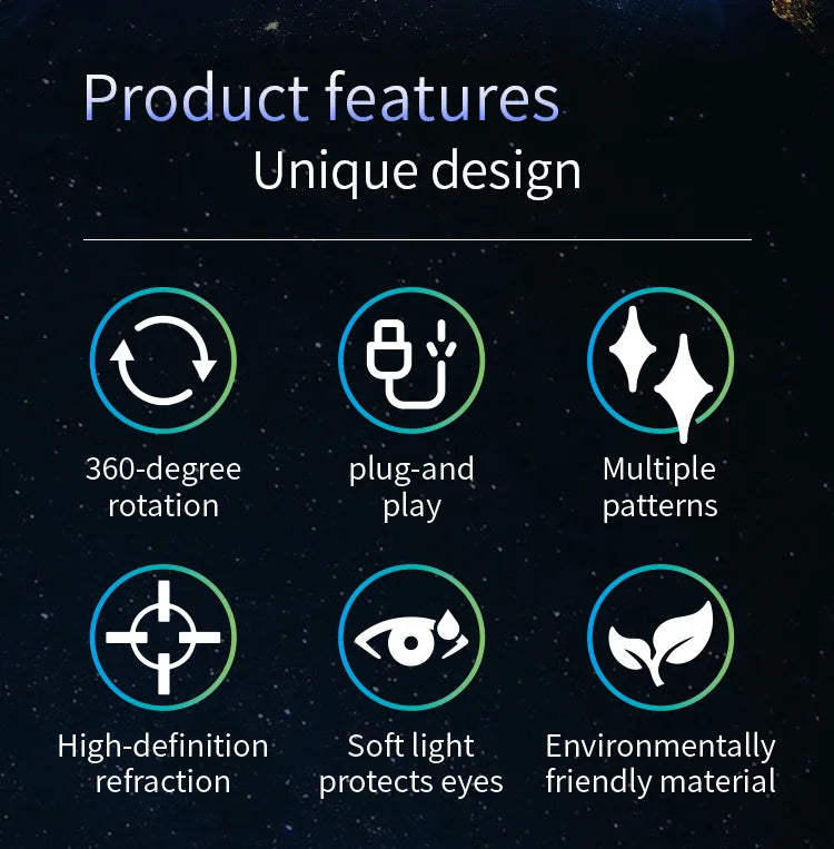 Spooky Glow Halloween Projector Light