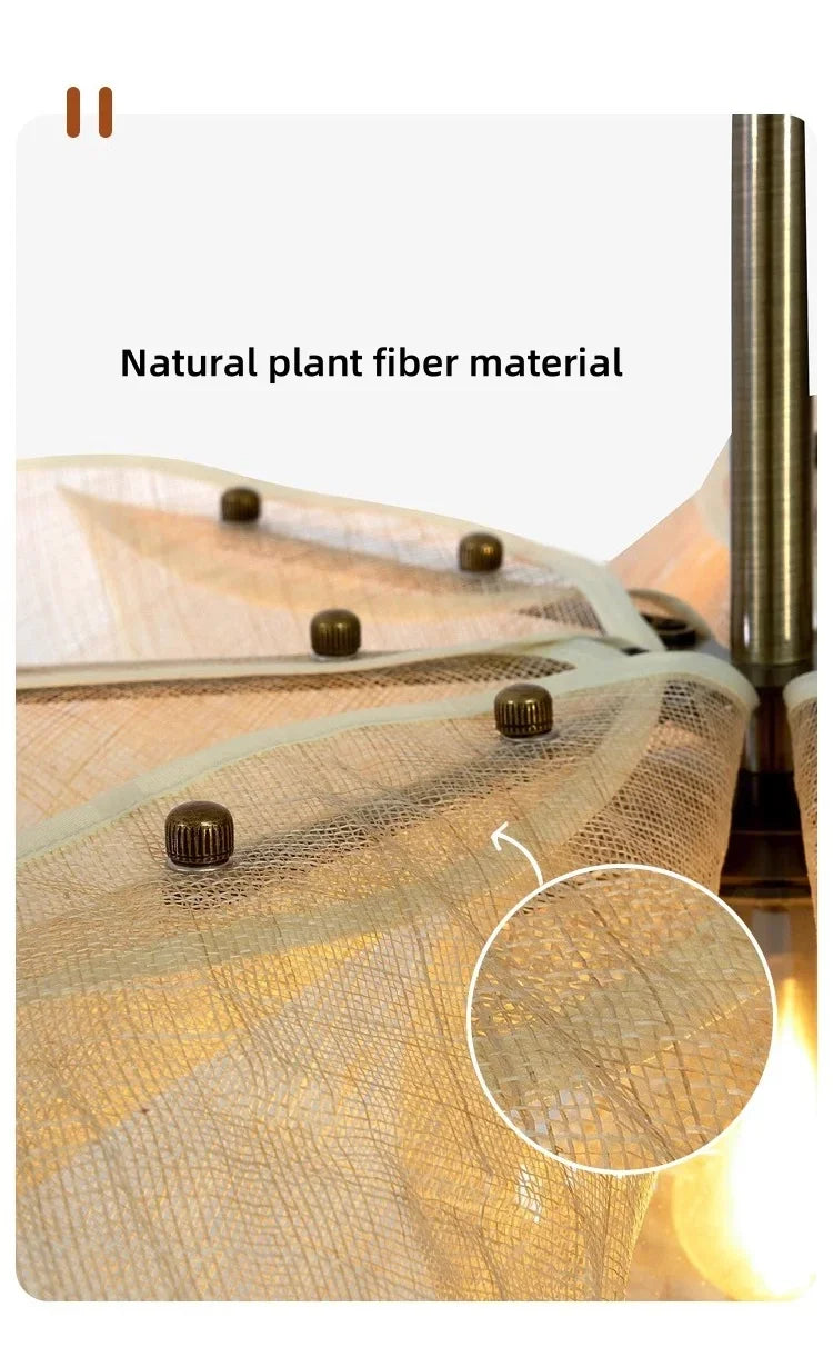 Flower Chandelier with French fabric