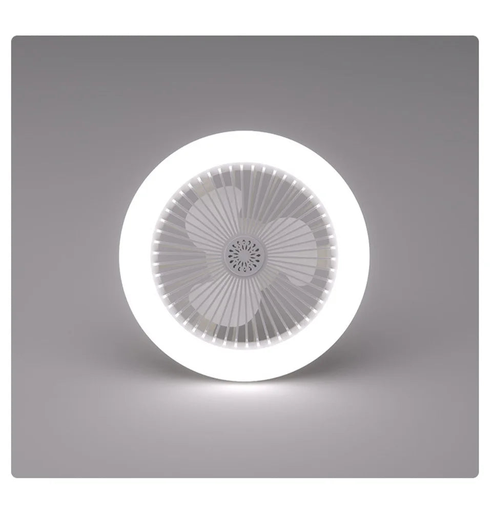 Modern 2 in1- 30W LED Fan Light with Remote‑Control.